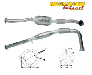 Катализатор MAGNAFLOW 84505D