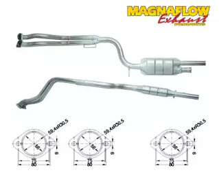 Катализатор MAGNAFLOW 85026