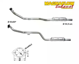 Катализатор MAGNAFLOW 85057