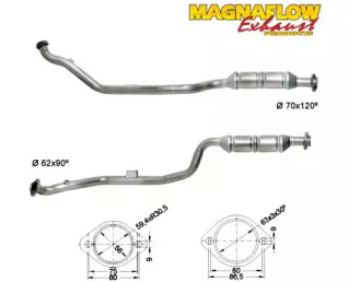 Катализатор MAGNAFLOW 85058