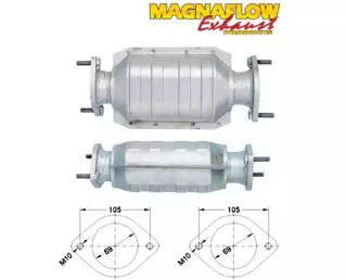 Катализатор MAGNAFLOW 85612