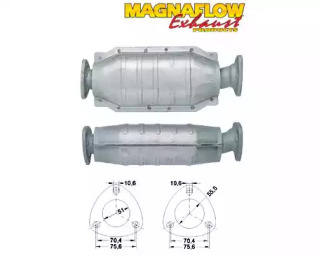 Катализатор MAGNAFLOW 85804