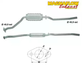 Катализатор MAGNAFLOW 85824