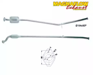 Катализатор MAGNAFLOW 86032