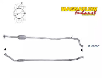 Катализатор MAGNAFLOW 86063D