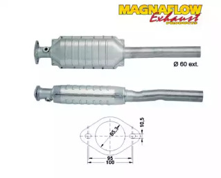 Катализатор MAGNAFLOW 86322