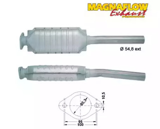 Катализатор MAGNAFLOW 86346