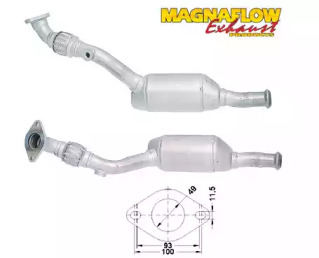 Катализатор MAGNAFLOW 86348