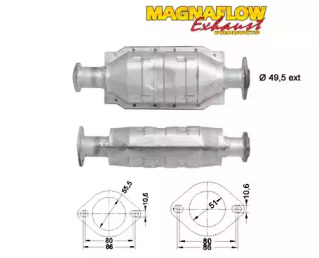 Катализатор MAGNAFLOW 86377