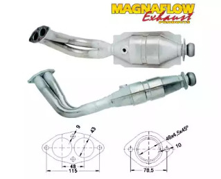 Катализатор MAGNAFLOW 87016