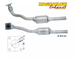 Катализатор MAGNAFLOW 87031D