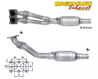 Катализатор MAGNAFLOW 87044