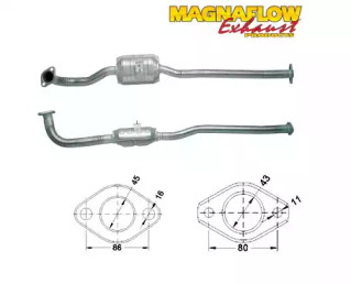 Катализатор MAGNAFLOW 87615