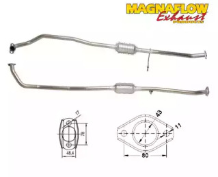 Катализатор MAGNAFLOW 87623