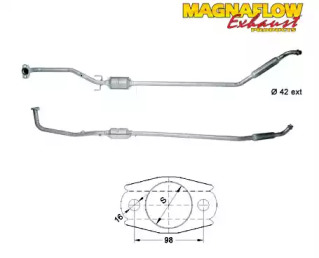 Катализатор MAGNAFLOW 88033