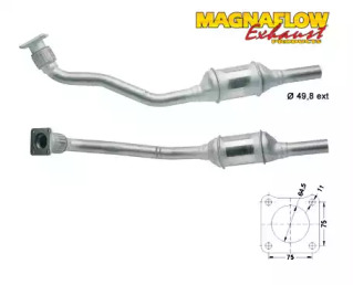 Катализатор MAGNAFLOW 88823