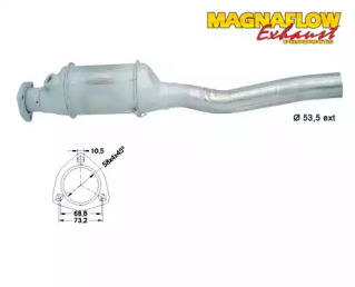 Катализатор MAGNAFLOW 89204