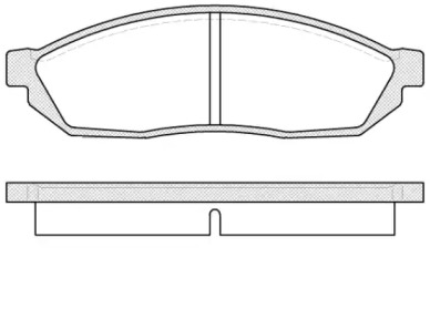 Комплект тормозных колодок WOKING P0113.00