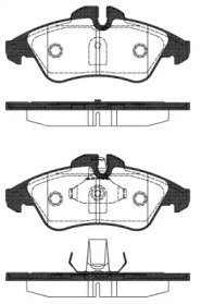 Комплект тормозных колодок WOKING P4783.10