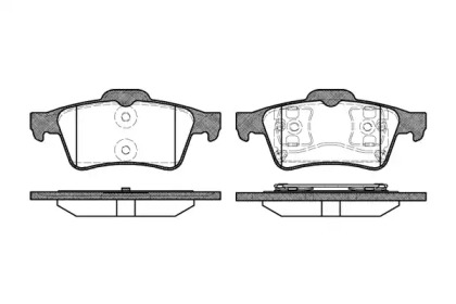 Комплект тормозных колодок WOKING P9423.00