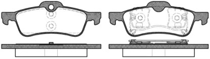 Комплект тормозных колодок WOKING P9623.00