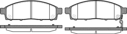 Комплект тормозных колодок WOKING P13423.00