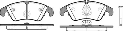 Комплект тормозных колодок WOKING P12043.10