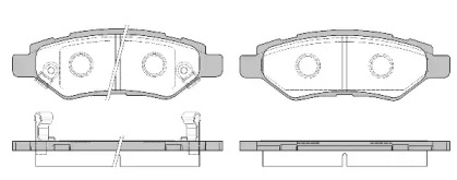 Комплект тормозных колодок WOKING P12353.02