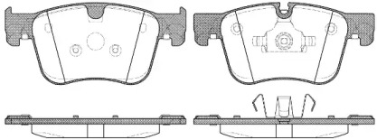 Комплект тормозных колодок WOKING P14603.00