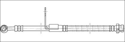 Шлангопровод WOKING G1904.45