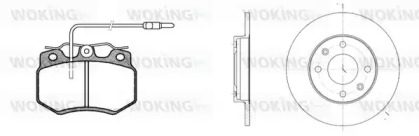 Комплект тормозов WOKING 80703.00