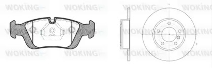 Комплект тормозов WOKING 82843.00