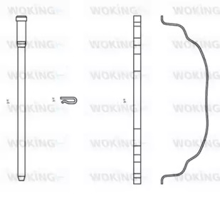 Комплектующие WOKING ACA8507.00