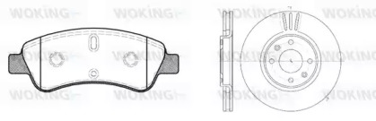 Комплект тормозов WOKING 89403.03