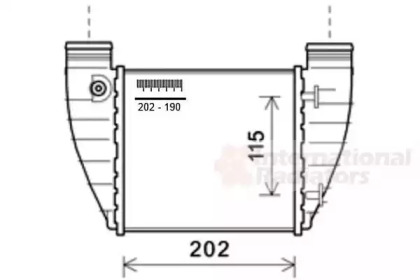 Теплообменник VAN WEZEL 03004345