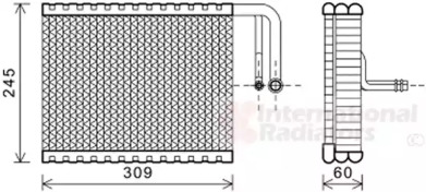 Испаритель VAN WEZEL 0600V440