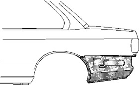 Боковина VAN WEZEL 0620134