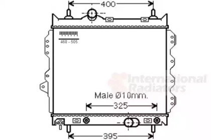 Теплообменник VAN WEZEL 07002119