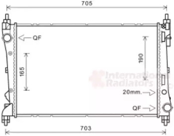 Теплообменник VAN WEZEL 17002449