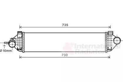 Теплообменник VAN WEZEL 18004473