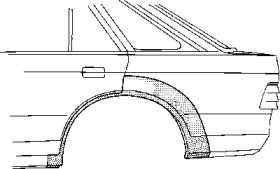 Боковина VAN WEZEL 1844148