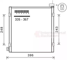 Конденсатор VAN WEZEL 25005249