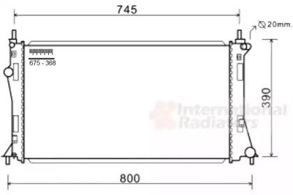 Теплообменник VAN WEZEL 27002249