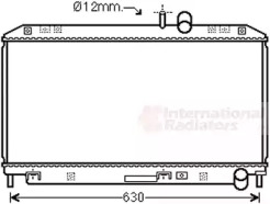 Теплообменник VAN WEZEL 27002262