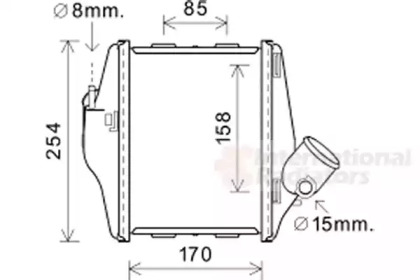 Теплообменник VAN WEZEL 29004016