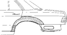 Боковина VAN WEZEL 3024147