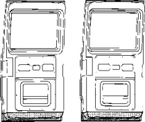 Дверь VAN WEZEL 3050249