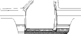 Порог VAN WEZEL 3360102