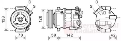 Компрессор VAN WEZEL 3700K576