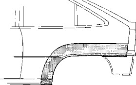 Боковина VAN WEZEL 3730145